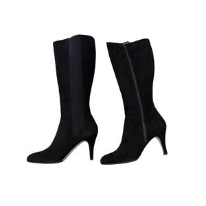Adrienne Vittadini Black Heeled Boots